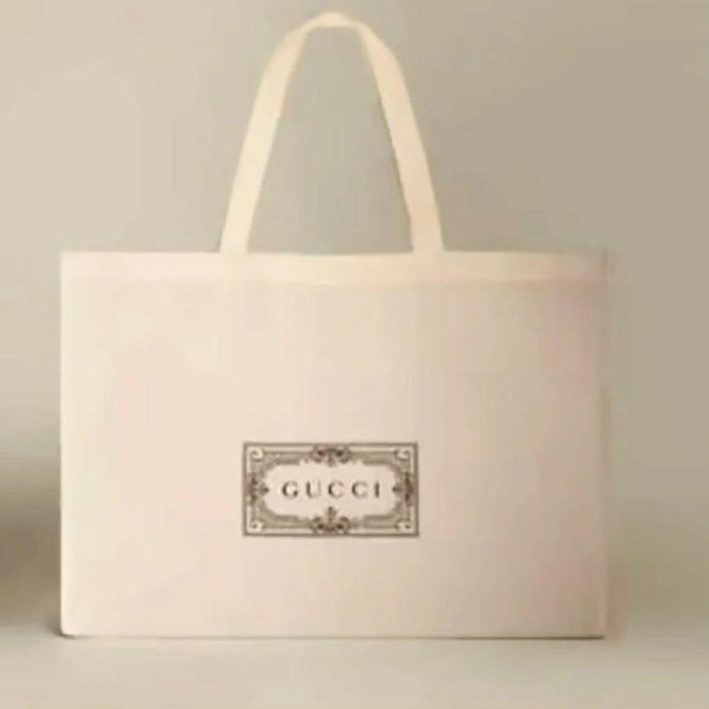 Gucci canvas tote